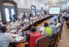 Preside alcalde Lalo Gattás Consejo de Protección Civil para reforzar estrategias por intensas lluvias.