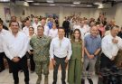 Asiste alcalde a presentación del programa de la Cultura de Seguridad Nacional.