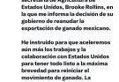 Tamaulipas se perfila para recuperar mercado tras reanudación ganadera.