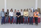 Supervisan avance de la Estación Cuarentenaria Estatal «La Gloria»