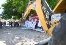 Arranca alcalde importante obra sanitaria en la Vamos Tamaulipas.