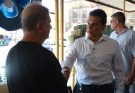 Atiende alcalde Lalo Gattás llamado de locatarios del Mercado Argüelles.