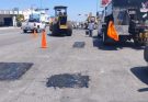 Realiza Municipio trabajos de conservación en 18 mil m2 de calles.