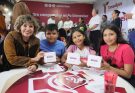Ofrece SEBIEN actividades deportivas y artísticas en stand de Feria Tamaulipas 2026