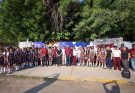 Participa Tamaulipas en la Jornada Nacional de Arte, Cultura y Participación Juvenil con la creación de un mural inspirado en el Día de Muertos
