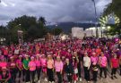 Con mega zumbatón promueve gobierno de Victoria prevención contra el cáncer de mama.